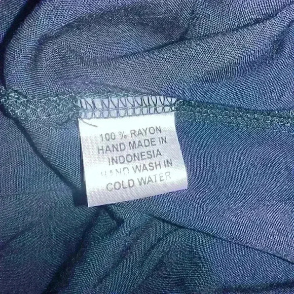 Skemo Size L Strapless Maxi Dress Embroidered Comfy Vacation Party Wear - Picture 6 of 10